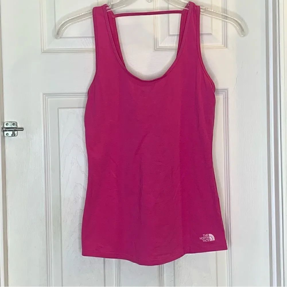The North Face On the Go Tank Top Pink Size Small